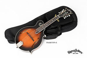 Sigma MANDOLINE MA-6 Style F MASSIF REVÊTEMENT + TOP original Sac Nouveau /NEUF