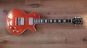 Electric Guitar Gibson Les Paul GT Orange Flame