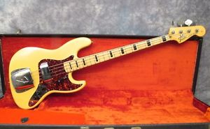 1973 FENDER JAZZ - BLONDE - ANDY BAXTER BASS
