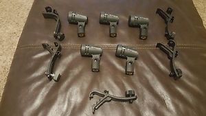 Lot of 5 - Sennheiser e604 Evolution Dynamic Cardioid Drum Mics
