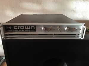 Crown Macro-Tech 3600VZ (Mint condition)