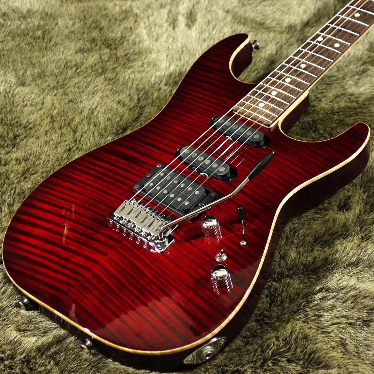 TOM ANDERSON: Electric Guitar Drop Top Cajun Red/Dark Red Burst USED