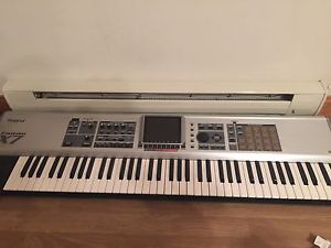 Roland Fantom X7 Workstation Keyboard. Sim Card With Memory Samples.