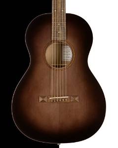 Bedell Blackbird Vegan Parlor Acoustic Electric Guitar, BV-P-SK/MP