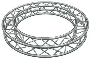 GT SQC390 Circle Square Truss 9.84 Ft Dia 4x90 Lighting Truss