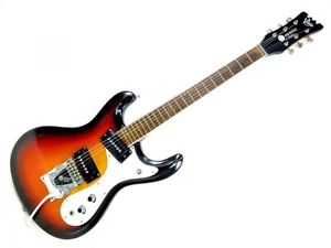 Mosrite USA 1965 Reissue sunburst Basswood Body Used Electric Guitar From Japan