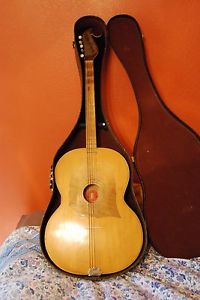 Serbian Bugarija TAMBURITZA Bocan Lajos 5 String Tambure Senta Croatia w/Case