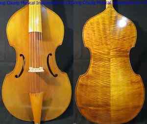 Baroque style SONG Maestro 6 strings 29 1/2" Carved scroll viola da gamba#7597