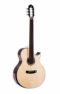 Acoustic guitar by luthier Rafal Turkowiak ACOUSTIC TUBES 'WAVE' unique