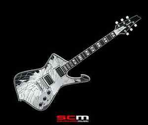 IBANEZ PS1CM Paul Stanley Signature Guitar ICEMAN in stock - unplayed brand new!