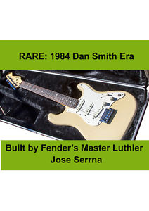 RARE Fender Strat USA 1984 Jose Serna, Dan Smith era with Fullerton OHSC