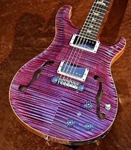 Free Shipping Paul Reed Smith Hollowbody Ii 10top W/piezo Violet Guitar