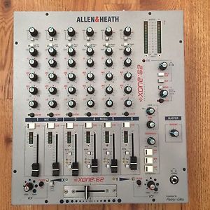 ALLEN & HEATH XONE:62 6 CHANNEL DJ MIXER - used but nice