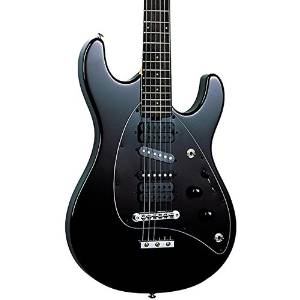 Music Man Steve Morse Signature Model Electric Guitar Black Rosewood Fretboard