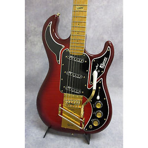 Burns Dream  Electric Guitar w/Case  Trans Cherry-Red