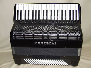 Moreschi Akkordeon Modell 418CH mit Cassotto 120 Bass