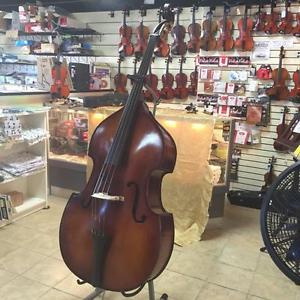 Germantown Hybrid-3/4 Upright Bass, Bass Fiddle, Dbl Bass-New w/Helicore Strings