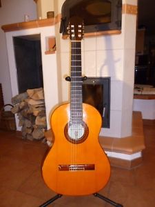 Ricardo Sanchis Carpio flamenco guitar handmade flamenca negra - top condition