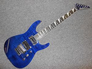 JACKSON USA SOLOIST SL2H TRANS BLUE GUITAR WITH OHSC! GREAT GUITAR!