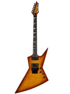 Dean Custom Run DCR #4 Dave Mustaine Zero Floyd Electric Guitar - Transparent Amber