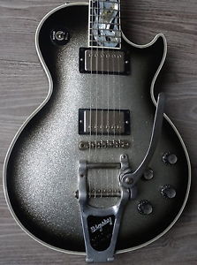 Gibson Les Paul Custom Sparkle & Flame Inlays Owned by Justin "The Darkness''