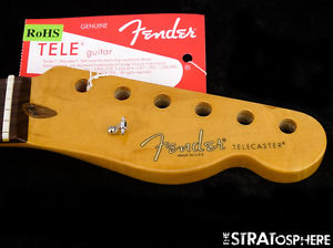 2016 Fender American Standard Telecaster Tele NECK USA Limited FIGURED Nitro