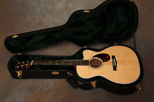 Martin OMCPA4R Gloss Top Electric Custom Artist Rose Wood Sitka Bear Claw