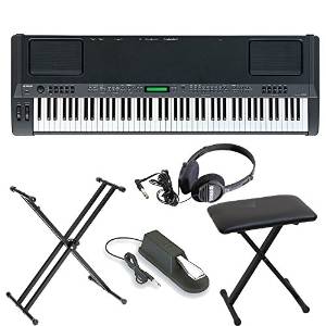 Yamaha CP300 Stage Piano Deluxe Kit with Bench, Stand, Headphones and Pedal