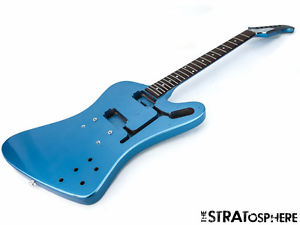 2017 Gibson USA Firebird Studio HP BODY & NECK Project American Pelham Blue