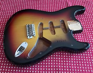 Fender Custom Shop NOS 60  Stratocaster Body - 3 Tone Burst