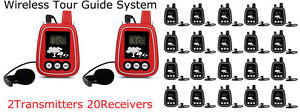 EX-WTG05 Wireless Tour Guide System For Tour Guiding Training Visit Tourism