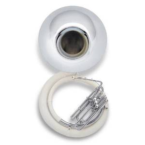 Jupiter 696S BBb FiberBrass Sousaphone (Silver Plated Bell and Center Section)