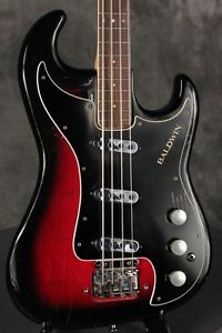 1966 Baldwin Jazz Bass Split-Sound "Wild Dog" RED BURST made in England