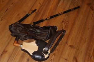 Hungarian Magyar Duda Bagpipes by Botond Bese African Blackwood w/ Bellows