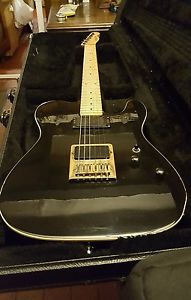 Schecter PT Tele 84/85 Dallas Era - Black with h/case. Free post w. Buy It Now