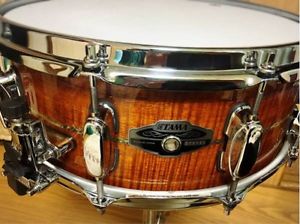 Very Rare! TAMA Starclassic Early Bubinga Limited Model Snare Drum 14"x5.5" 2009