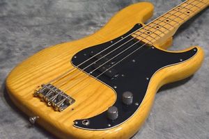 Fender made 1976 Precision Bass Natural Electric Free Shipping