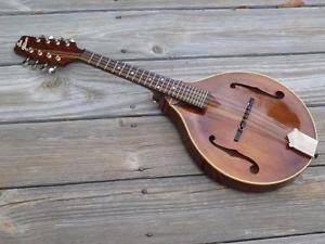 1986 Flatiron A5-JR Carlson Sig. U.S.A. Pre-Gibson Mandolin w/Original Hard Case