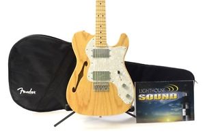 2011 Fender Classic Series '72 Telecaster Thinline Guitar - Natural w/ Gig Bag