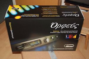 Prism Orpheus Sound Card DAC Interface Firewire Thunderbolt PX Why RME Apogee