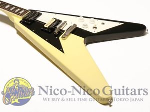 EDWARDS 2011 E-FV-125WB Block (Black/White) Electric guitar free shipping