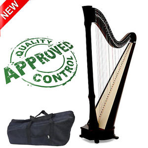 Camac Mademoiselle Harp 40 Strings in Black