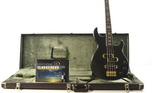 Yamaha BB3000S Electric Bass Guitar - Metallic Black w/OHSC BB-3000S