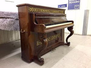 Erard London Antique Upright Pianoforte With An Exquisite Rosewood Case C.1873