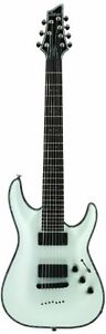 Schecter Hellraiser C-7 7-String Electric Guitar (Gloss White)