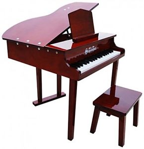 Schoenhut 37 Key Mahogany Concert Grand Piano