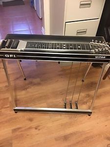 GFI Ultra Pedal Steel Guitar Pro Quality + Upgrades and hard case