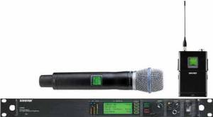 Shure UR124S/SM86 Combo Wireless System, H4