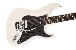 Fender Standard Stratocaster - Olympic White w/ Floyd Rose 1149300505