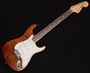 Fender Select Stratocaster Dark Brown with Case